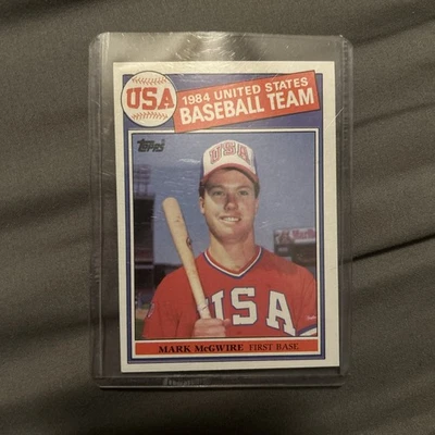 1985 Topps - Mark McGwire #401 (RC) - Image 1 of 2