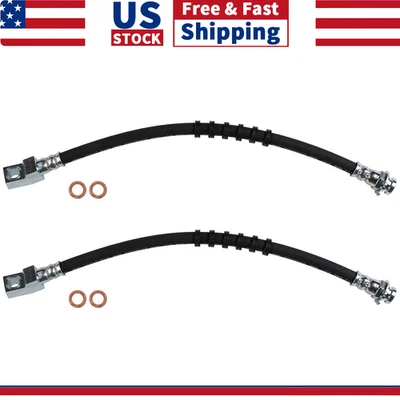 2x Manguera de freno delantera línea de freno para Ford Thunderbird 1965 1966 Foto 1 de 4