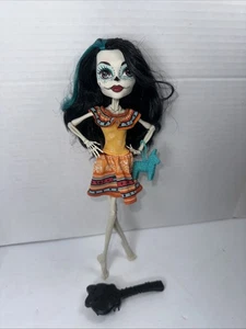Monster High Scarnival Skelita Calaveras Doll Purse - Picture 1 of 9