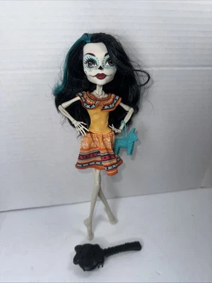 Monster High Scarnival Skelita Calaveras Doll Purse - Image 1 of 4