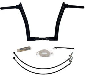 FAT BAGGERS EZ Install Pointed Meat hook Handlebars Ape Hangers 14" Road Glide - Photo 1/7