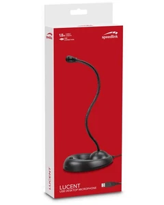 Speedlink USB microphone de table microphone de bureau support PC ordinateur portable - Photo 1/4