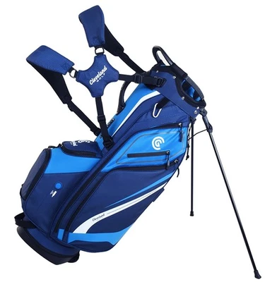 Bolsa de golf Cleveland CG ligera azul marino de pie Foto 1 de 4