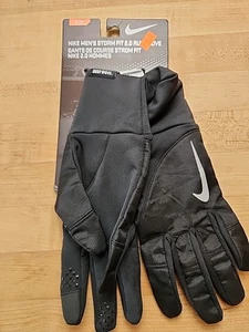 Guantes Nike Running Storm Fit 2.0 Tech Touch, medianos para hombre (NRGD0021) NUEVOS CON ETIQUETAS - Imagen 1 de 4