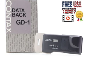 [Unused in Box] Contax Data Back GD-1 Back Cover for G1 Film Camera From JAPAN - Picture 1 of 13