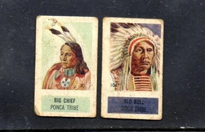 1949 Topps X-Ray Roundup cards #'s 30 & 104 - Picture 1 of 2