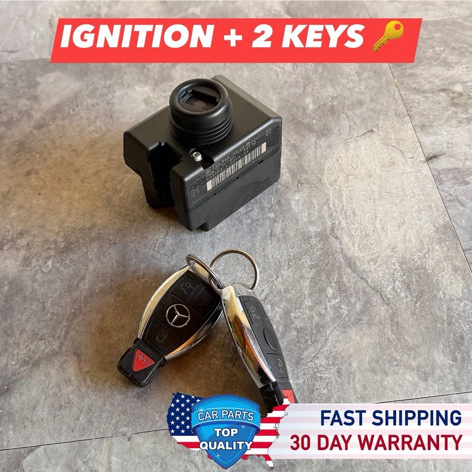 02-06 Interruptor de encendido EIS Mercedes W220 Clase S W215 Clase CL + 2 llaves 2155450208 Foto 1 de 4