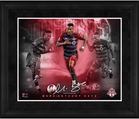 Mark-Anthony Kaye Toronto FC Framed 16" x 20" Stars of the Game Cover