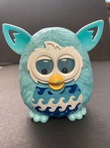 2013 Hasbro McDonalds Happy Meal Toy Blue Furby Moving Beaded Eyes 👀 “USED” - Picture 1 of 6