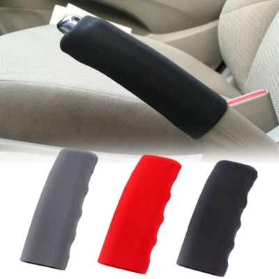 Car Handbrake Silicone Covers Anti-slip Sleeve Gel Parking Hand Brake Universal - Image 1 of 4
