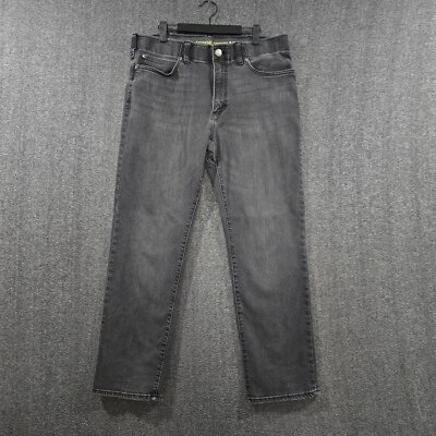 Lee Men's 36x32 Meas. 34x29 Jeans Modern Series Straight Fit Straight Leg Gray - Image 1 of 4