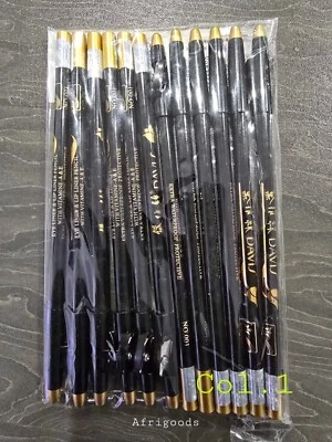 3,4,12 Pack Eyebrow Pencil Davis Waterproof Eye & Lip Liner colour 01 & 03 & 018 - Image 1 of 3