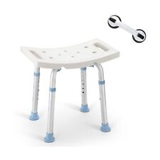 Shower Chair Adjustable Bath Stool With Assist Grab Bar - Tool 2day Ship