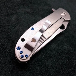 Titanium Screw set (NO KNIFE) for Spyderco Advocate C214TIP 3 colors - Picture 1 of 15