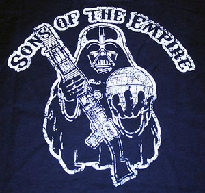 "Sons of the Empire" Parody Mashup Men's Small Shirt Teevillain - Picture 1 of 3