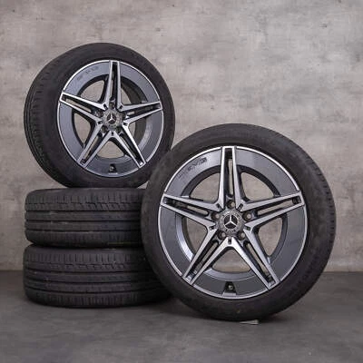 Mercedes C-Klasse AMG Felgen 18 Zoll W206 S206 Sommerräder A2064011700 - Bild 1 von 4