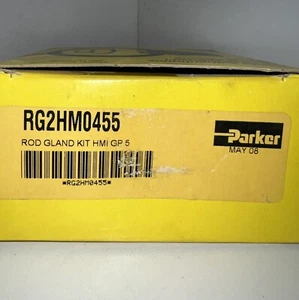 PARKER CYLINDER REPLACEMENT PARTS RG2HM0455 ROD GLAND KIT HMI GP 5 (A11D) - Picture 1 of 6
