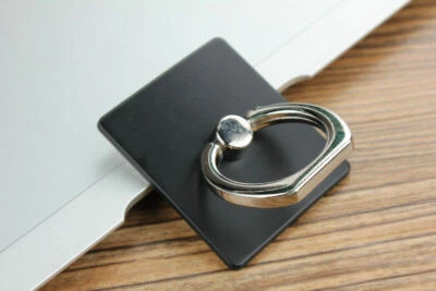 Soporte universal giratorio 360 para teléfono celular teléfono inteligente anillo para dedo - cuadrado Foto 1 de 4