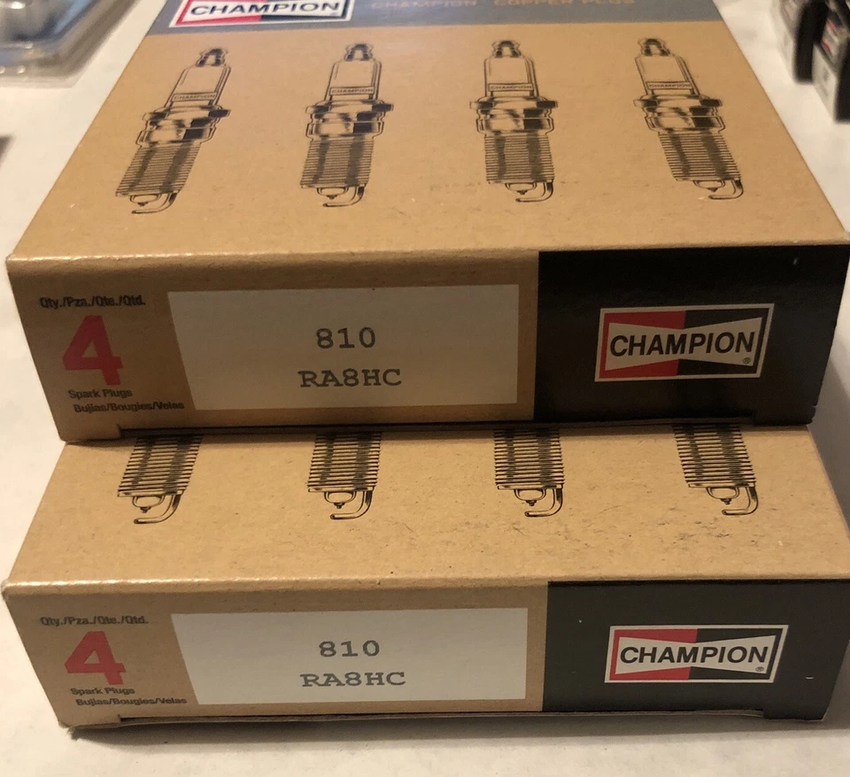 8 CHAMPION RA8HC / #810   SPARK PLUGS , FREE SHIPPING - Image 1 of 1
