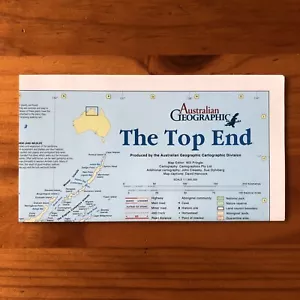 Aust Geographic The Top End Northern Territory Map Poster - 680 mm x 490 mm - Picture 1 of 5