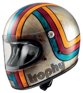 Nuovo casco integrale moto Premier trofeo platino ed ex 77 bm taglia M - Foto 1 di 1
