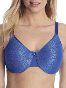 NWOT Chantelle 1891 C - Magnifique Underwire Minimizer Bra, Blue, Size 38DD - Picture 1 of 2