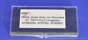 Chroma TRITC Cy3 LP Fluoreszenzfilter für Olympus Zeiss Nikon Mikroskop Würfel - Bild 1 von 1