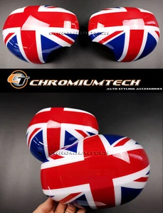 2019 and up Facelift MINI Cooper F54 F55 F56 F57 F60 Union Jack Mirror Cover RHD - Bild 1 von 3