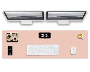 Desk Pad Protector Office Desk Mat Non-Slip Large Mouse Pad Waterproof Desk B... - Picture 1 of 7