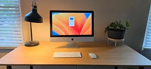 Apple iMac 2017 4K 21.5" (i5-7500 3.4GHz - 8GB RAM - 1TB Fusion - MNE02LL/A) - Picture 1 of 2