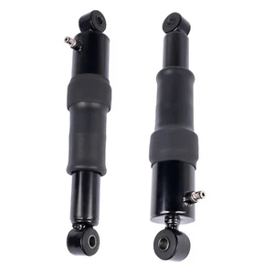 Set of 2 Rear Air Suspension Shocks For Harley-Davidson Touring Models 1980-2023 - Picture 1 of 12
