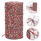 Vibrant Red Green Twisted Cords 1 5mm Thickness Gift Wrapping Essential