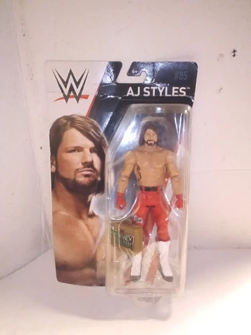 WWE "AJ Styles  Mattel Figure (NOC) Cover