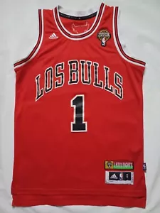 Camiseta Adidas Derrick Rose Chicago Bulls Latin Nights Talla S Rara - Imagen 1 de 10