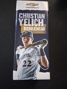 Milwaukee Brewers Christian Yelich Bobblehead 2018 NL MVP Silver Slugger Award - Picture 1 of 4