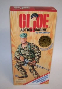 Figura conmemorativa GI Joe Action Marine LE Segunda Guerra Mundial Hasbro 1995 nueva en caja - Imagen 1 de 6
