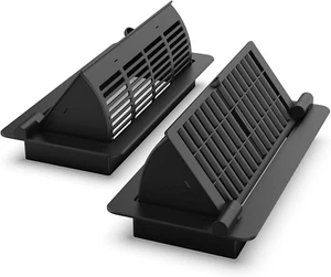 Floor Vent Covers 4 X 10 Inch, Adjustable Air Vent Deflectors for Home Floor, Bl - Picture 1 of 7