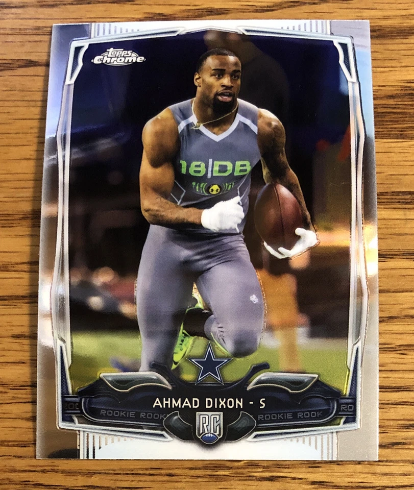 Ahmad Dixon RC 2014 Topps Chrome Cowboys Card #136   *6823* - Image 1 of 1