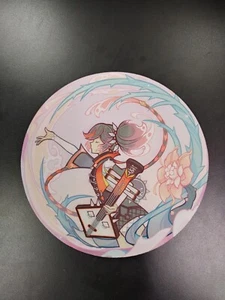 Genshin Impact Summertime Odyssey Xinyan 8 inch round neoprene mousepad - Picture 1 of 3