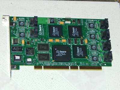 3Ware 8506-12 Escalade 12 Port SATA RAID Controller PCI-X PCI card - Image 1 of 4