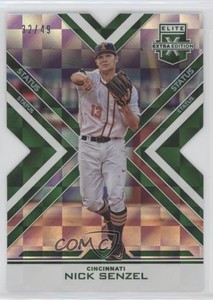 2016 Panini Elite Extra Edition Status Emerald Die-Cut /49 Nick Senzel #2