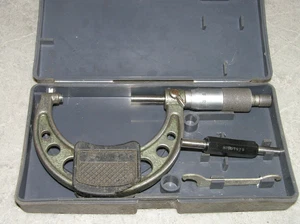 MITUTOYO 103-139B OM-75 50-75mm Range 0.01mm Micrometer Japan Used - Picture 1 of 5