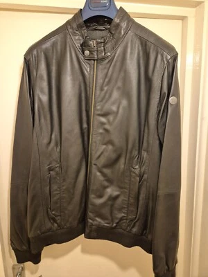 CHAQUETA DE CUERO TRUSSARDI JEAN PARA HOMBRE Foto 1 de 4