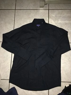 Sean John Mems dress shirt sz 16 32/33 black used - Image 1 of 4