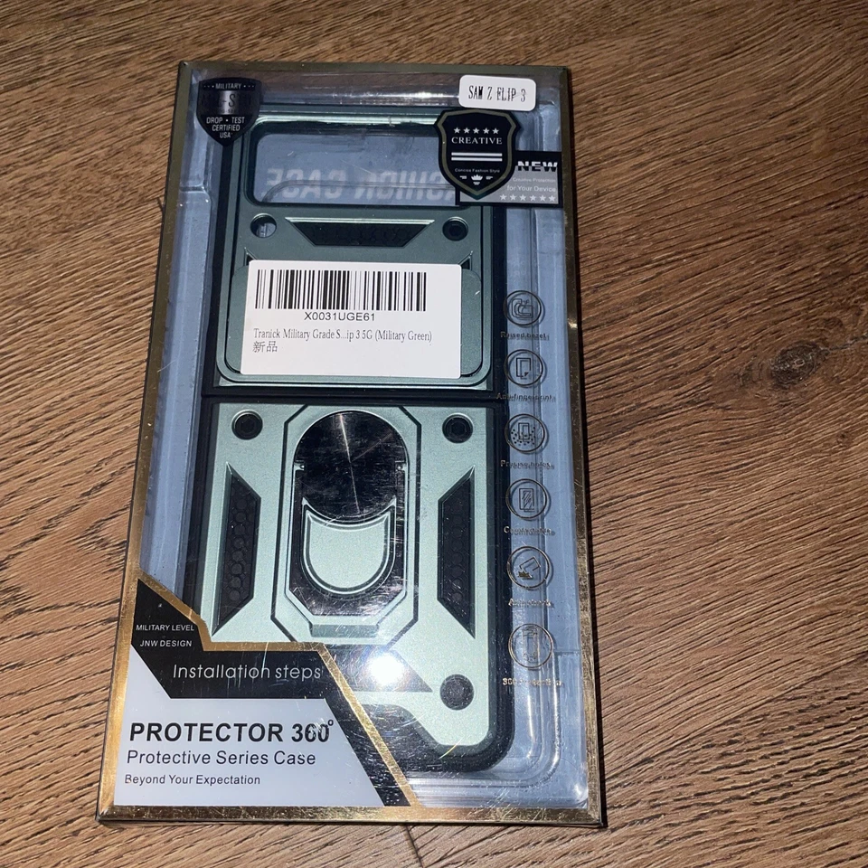 Samsung Galaxy Z Abatible 3 Anillo de Metal Soporte Magnético y Cámara Slide Cv C403 Foto 1 de 1