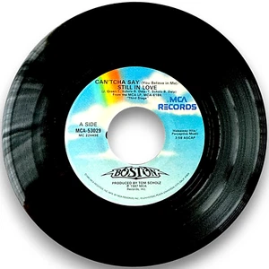 Boston –Can'tcha Say(You Believe In Me)/Cool The Engines 1987-7" 45 (New & Mint) - Imagen 1 de 4