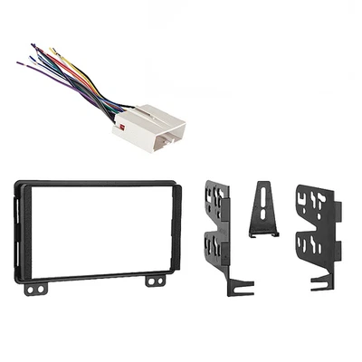 Lincoln Navigator 2004-2006 w/o Factory NAV Double DIN Radio Harness Dash Kit - Image 1 of 3