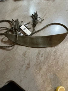 Morbidi Dintorni "Cintura avvolgente in pelle di corda della collezione Ada" - Foto 1 di 3