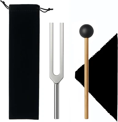 A432 Hz Stimmgabel Aluminium Klangtherapie Heilung Meditation Stressabbau 3st - Bild 1 von 4