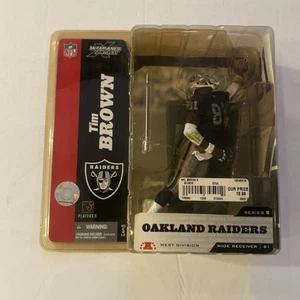 McFarlane’s Sports Picks 2004 NFL Series 8 Oakland Raiders Tim Brown Figur #81 - Bild 1 von 3